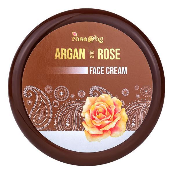 SHORT LIFE - Crema de Fata cu Ulei de Argan si Apa de Trandafiri Argan Rose Face Cream, 150ml