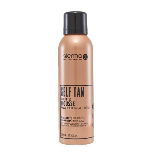 Mousse Autobronzant Sienna X-self Tan Q10 Tinted Mousse, 200 ml