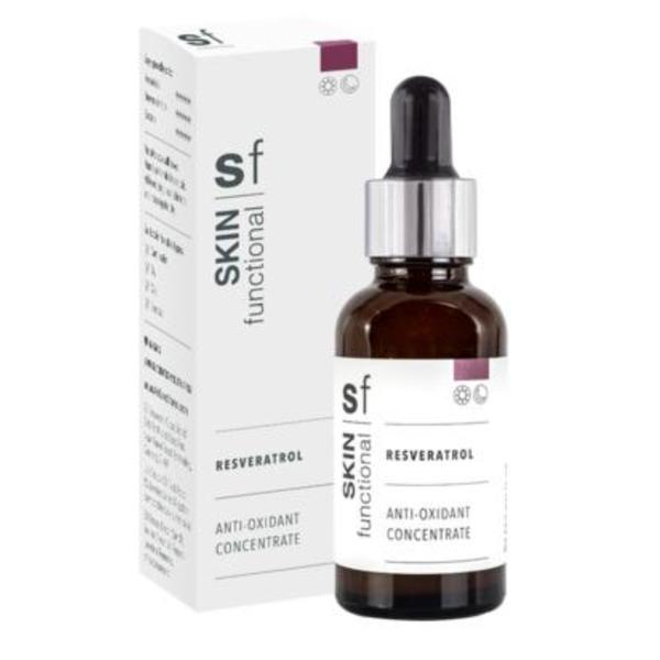 Ser calmant &amp; antioxidant cu Resveratrol, Niacinamide și Centella Asiatica, 30 ml
