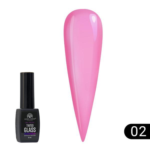 Oja semipermanentă cu efect de vitraliu Global Fashion 8ml, Tinted Glass 02