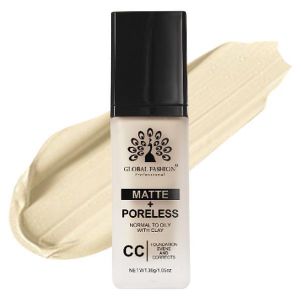 Fond de ten CC Matte+Poreless, Global Fashion, G016, Toffee, 30 ml