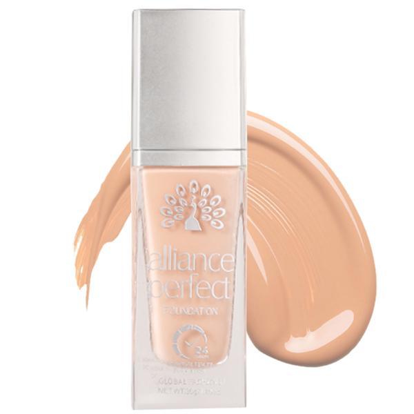 Fond de ten Alliance Perfect Foundation, Global Fashion, L025, Caramel, 30 ml