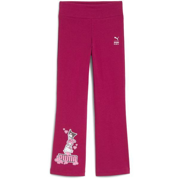Pantaloni copii Puma X Hello Kitty Friends Flared Legg 63238889, 104, Roz