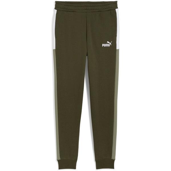 Pantaloni copii Puma Ess Block Sweatpants 69078270, 176, Verde
