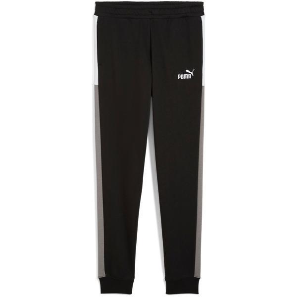 Pantaloni copii Puma Ess Block Sweatpants 69078201, 152, Negru