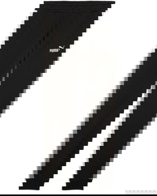 Pantaloni copii Puma Ess Block Sweatpants 69078201, 128, Negru