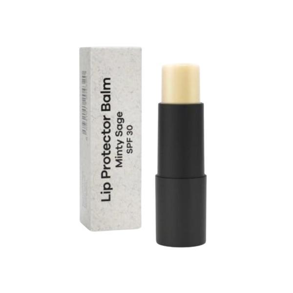 Balsam de buze cu SPF 30 Beviro Lip Protector Balm Minty Sage 4.2 ml