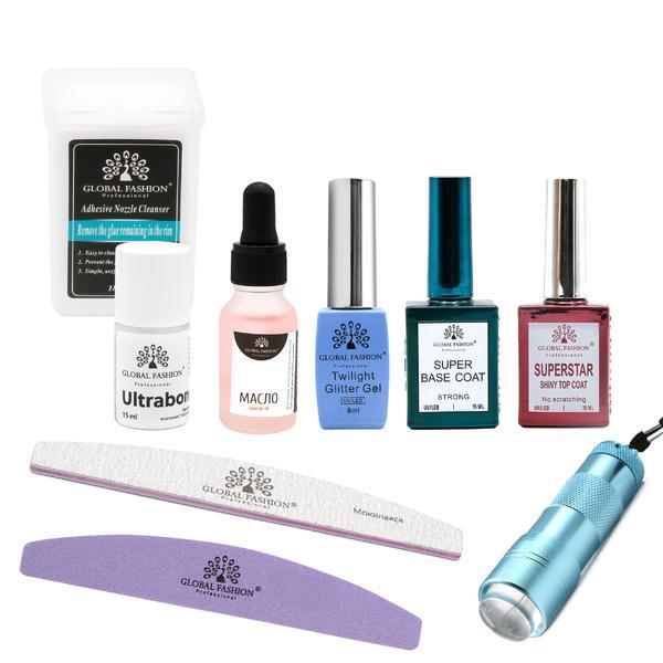 Kit pentru unghii „Manichiură la bibliotecă” – Global Fashion, 9 produse