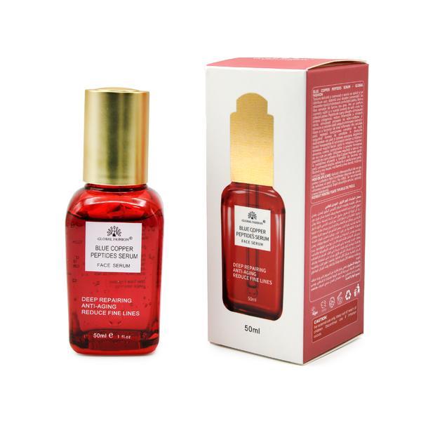 Ser hidratant cu peptide, Global Fashion, Blue Copper Peptides Serum, 50 ml