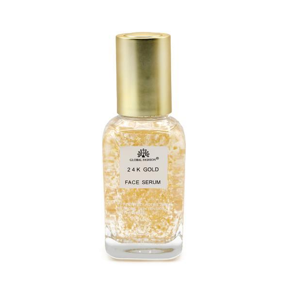 Ser cu niacinamidă și acid hialuronic, Global Fashion, Ser 24K Gold, 50 ml