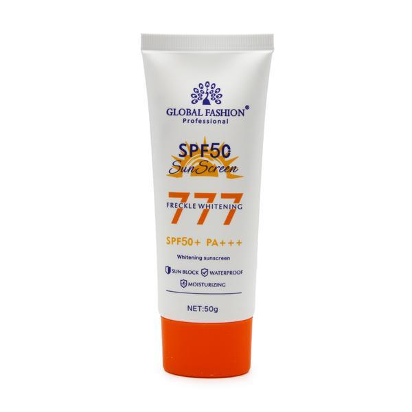 Cremă de protecție solară, Global Fashion, SPF 50+ PA+++, 50 g