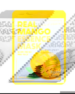 Masca Faciala Hidratanta cu Esenta de Mango - FarmStay Real Mango Essence Mask, 23 ml