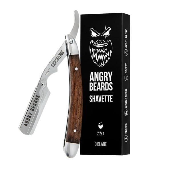Brici cu lamă interschimbabilă Angry Beards Shavette Zizka