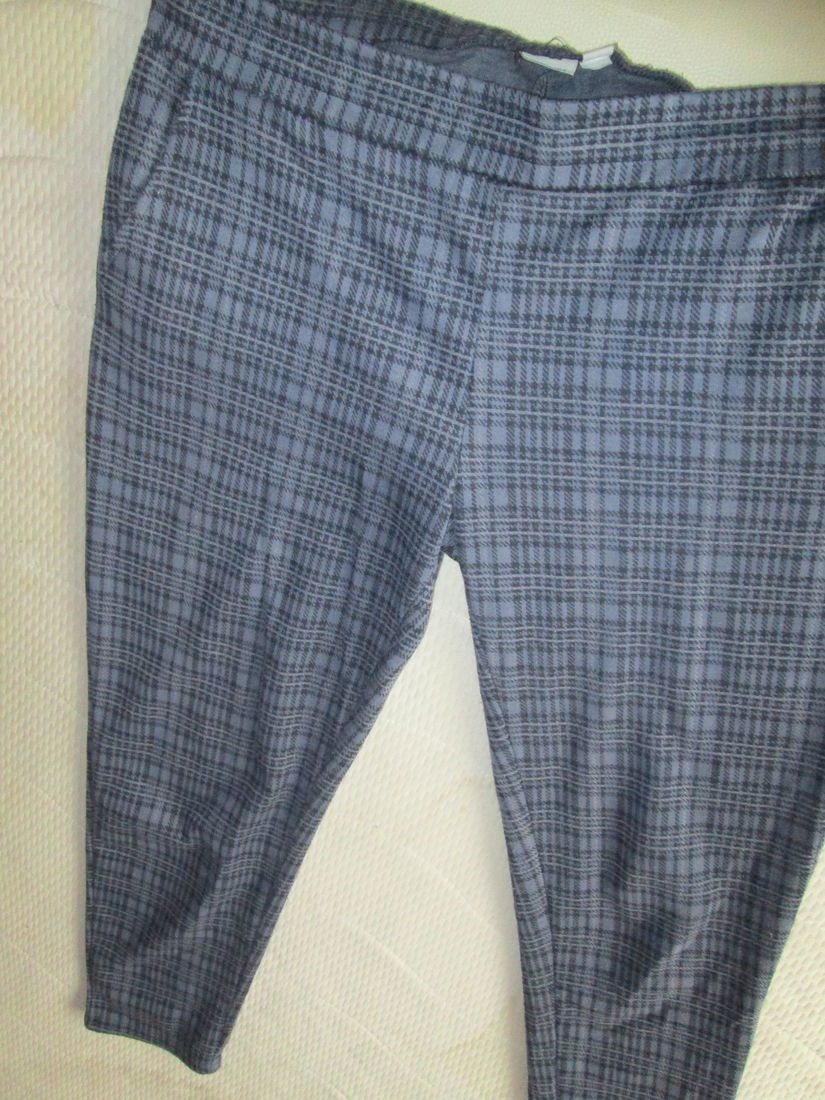 pantaloni mov carouri Blue motion 44-46