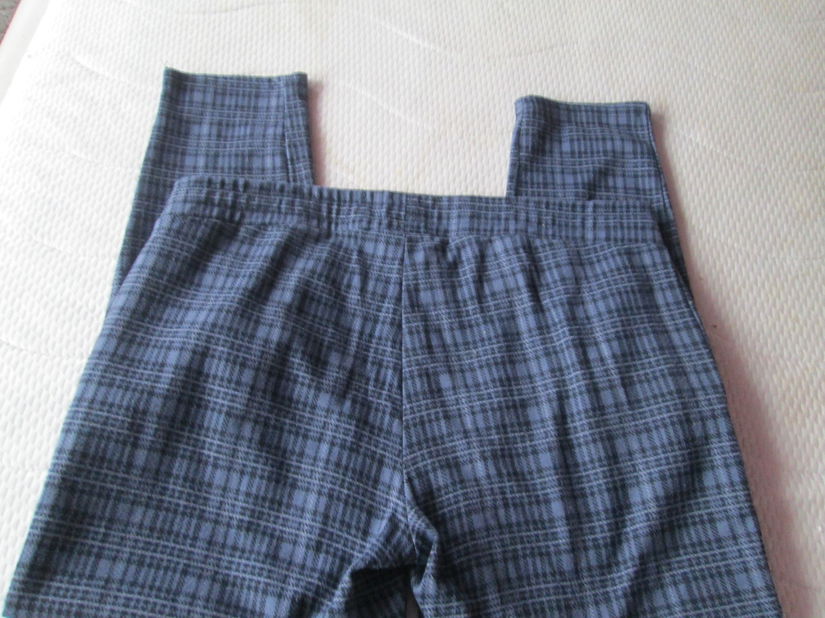 pantaloni mov carouri Blue motion 44-46