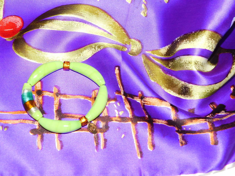 Esarfa noua Italia,  deosebita  matase naturala imprimeu manual ,