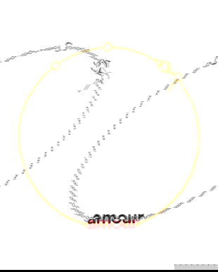 Design Letters bratara din argint placată cu aur 90501024BURAMOUR