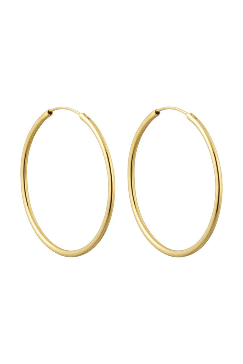 Design Letters cercei din argint placat cu aur 90403023GOLD