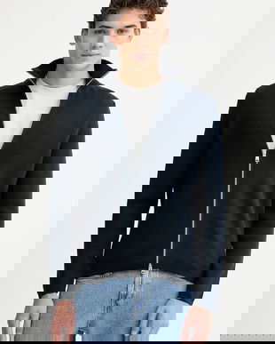 Marc O'Polo pulover de bumbac culoarea bleumarin, M20501661002