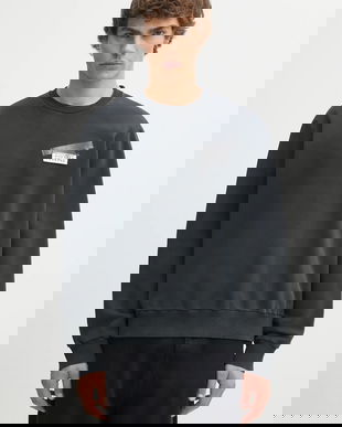 MM6 Maison Margiela hanorac de bumbac culoarea negru, uni, SH2GU0025.M25024.899