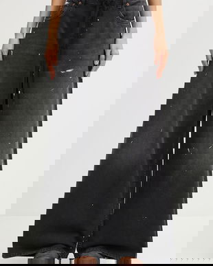 MM6 Maison Margiela jeans high waist, S52LA0262.M30011.966