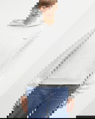 Coperni hanorac de bumbac Horn cu glugă, uni, COPJS15BISF5035