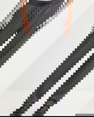 Paul Smith pantaloni de lână culoarea negru, drept, M1R-921T-N00109