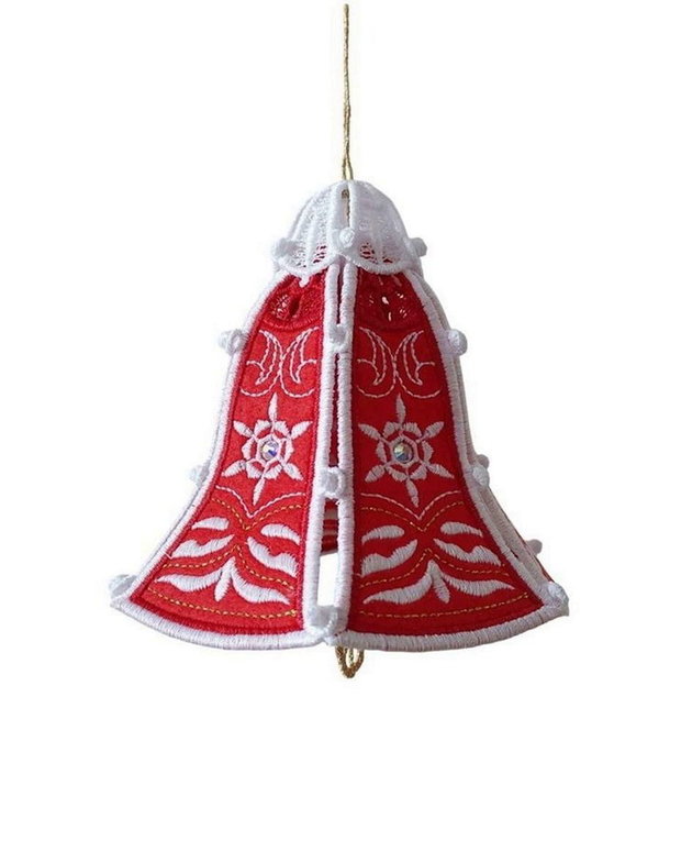 Clopotel de Craciun Decoratiune Brodata