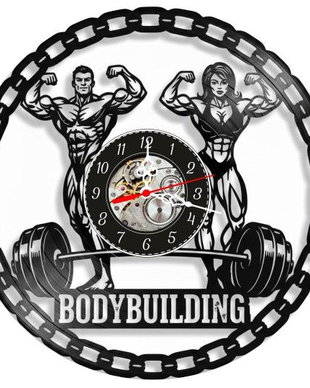 BODY BUILDING-ceas de perete