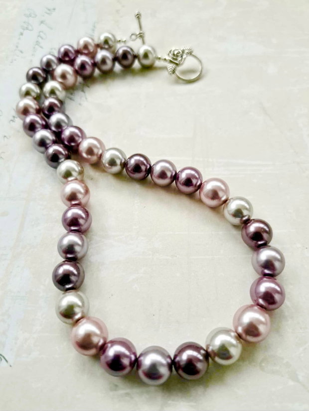 Colier perle Swarovski