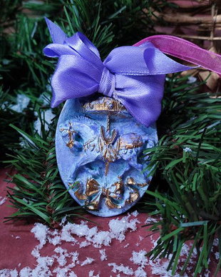 Glob Medalion Carusel  decoratiune festivă