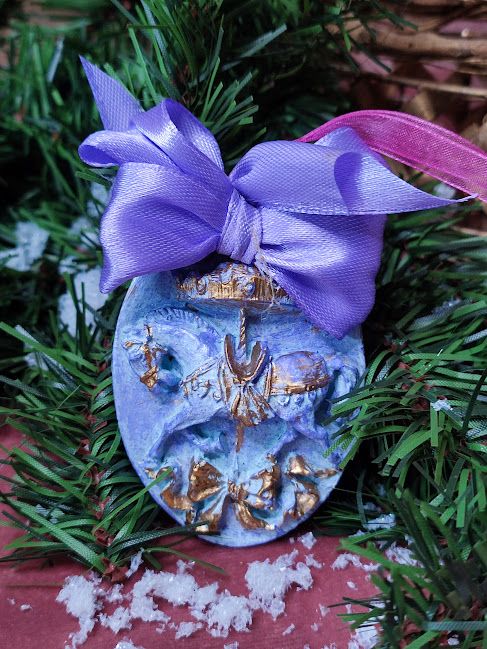 Glob Medalion Carusel decoratiune festivă