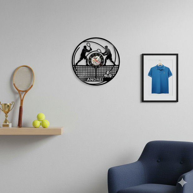 TENIS-ceas de perete(personalizabil)