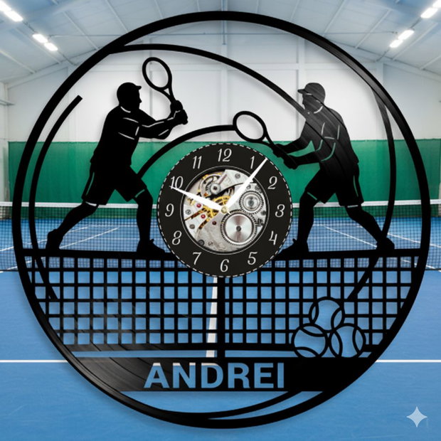 TENIS-ceas de perete(personalizabil)