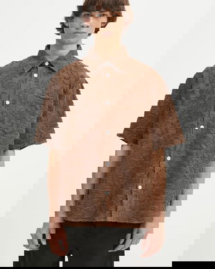 Norse Projects cămașă Mo Oversized Fil Coupe SS Shirt