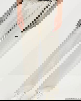 Gramicci pantaloni de bumbac culoarea gri, drept, G105.OGT