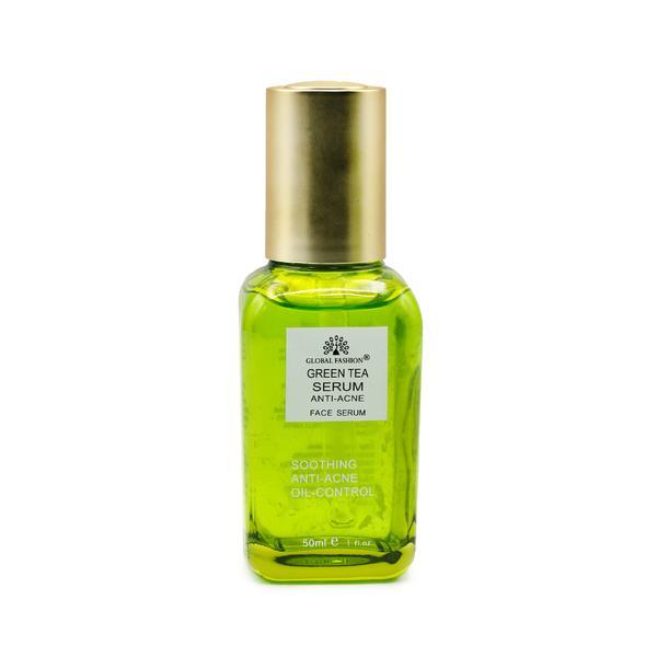 Ser cu ceai verde împotriva acneei, Global Fashion, Green Tea Serum Anti-Acne, 50 ml