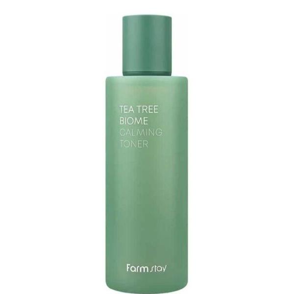 Toner Calmant cu Extract de Ceai Verde - FarmStay Tea Tree Biome Calming Toner, 200 ml