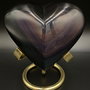 Obsidian Rainbow (Curcubeu) - Inima piatra semipretioasa