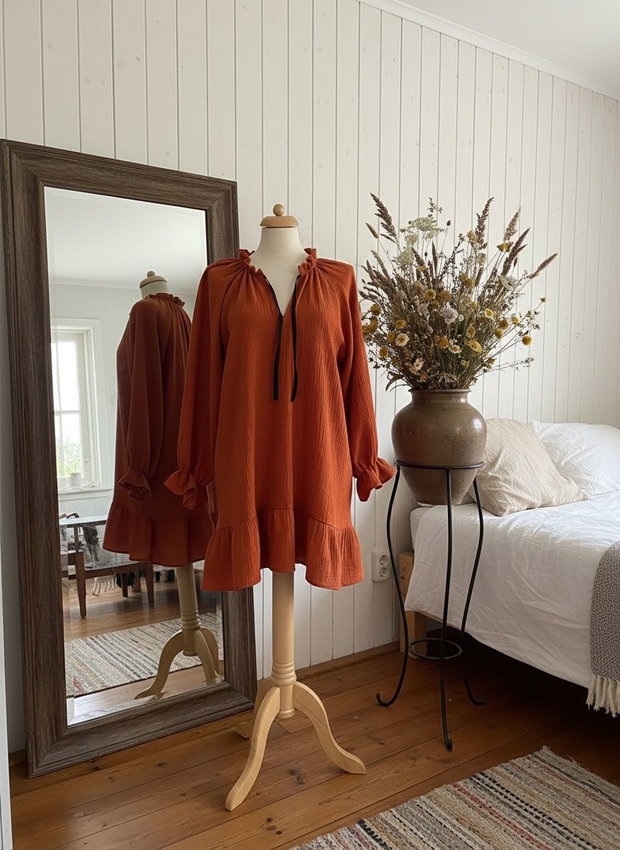 Rochie noapte muselina Rustic Romance