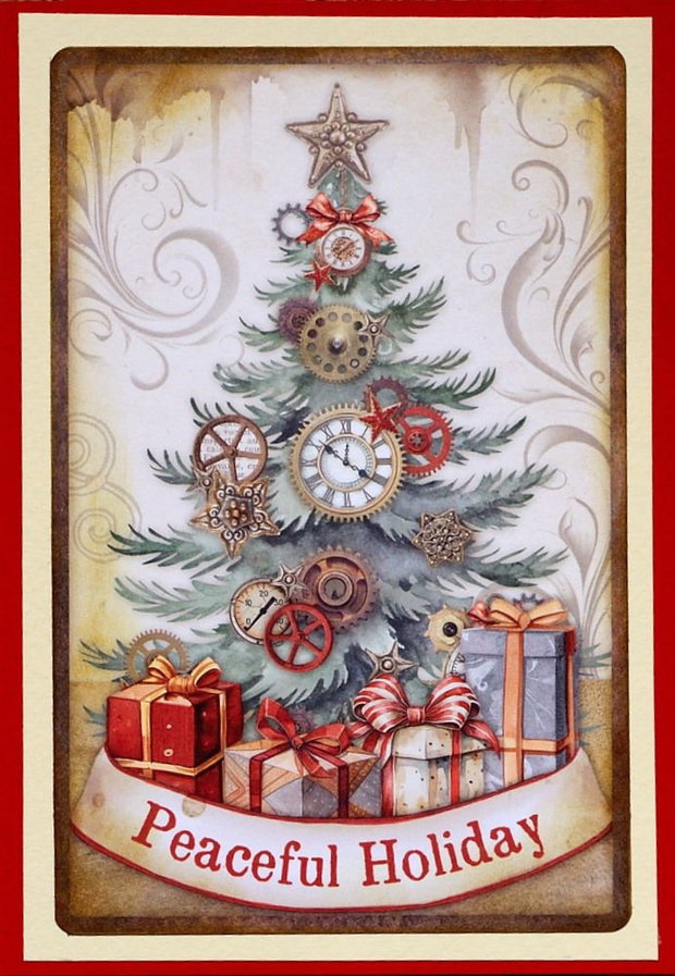 Felicitare : Peaceful Holiday