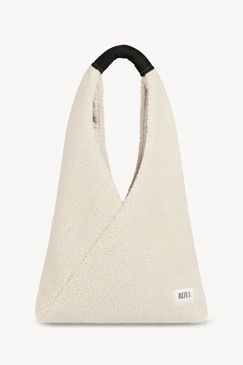 Bizuu poșetă MULI culoarea bej, MULI KREMOWY