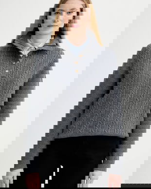 A.P.C. pulover de lână Pull Thea culoarea gri, cu turtleneck, WVBCZ.F23426