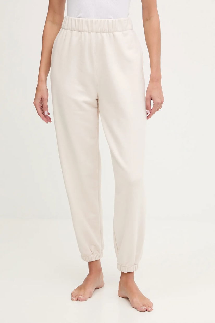 JOYINME pantaloni de trening Kind culoarea bej, uni, Kind