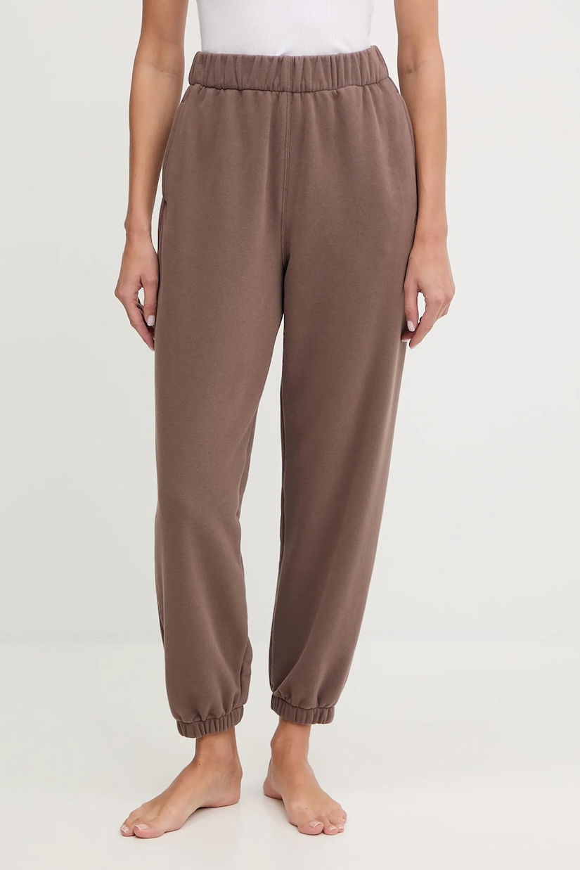 JOYINME pantaloni de trening Kind culoarea bej, uni, Kind