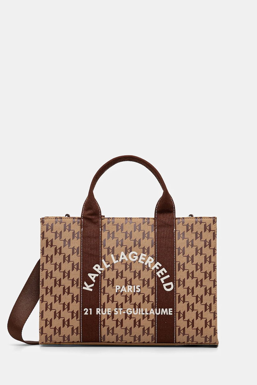 Karl Lagerfeld poșetă K/RSG culoarea maro, B1W50021