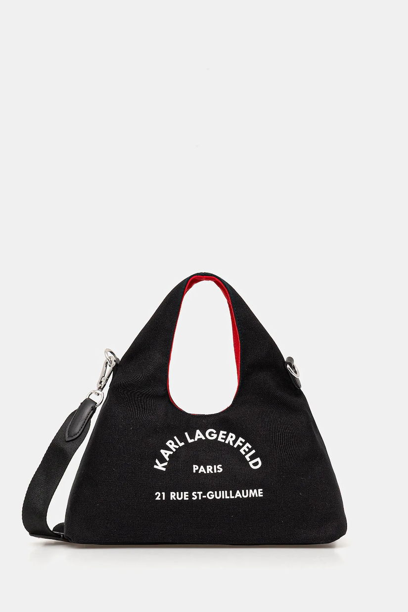 Karl Lagerfeld poșetă K/RSG culoarea negru, B1W50016