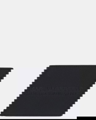 Karl Lagerfeld portofel de piele K/RSG culoarea negru, A3M32050