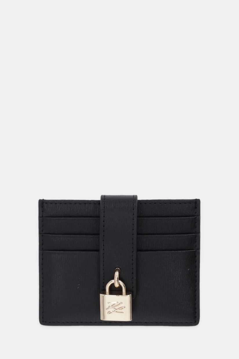 Karl Lagerfeld carcasă din piele K/AUTOGRAPH culoarea negru, B1W32025