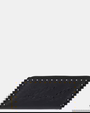 Karl Lagerfeld portofel K/VILLE culoarea negru, B1W32074